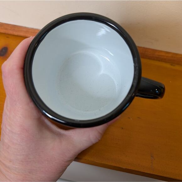 J.Crew Plaid Enamel Camping Mug - Picture 2 of 3